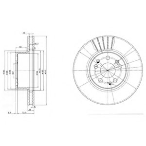 Meyle Brake Disc Front